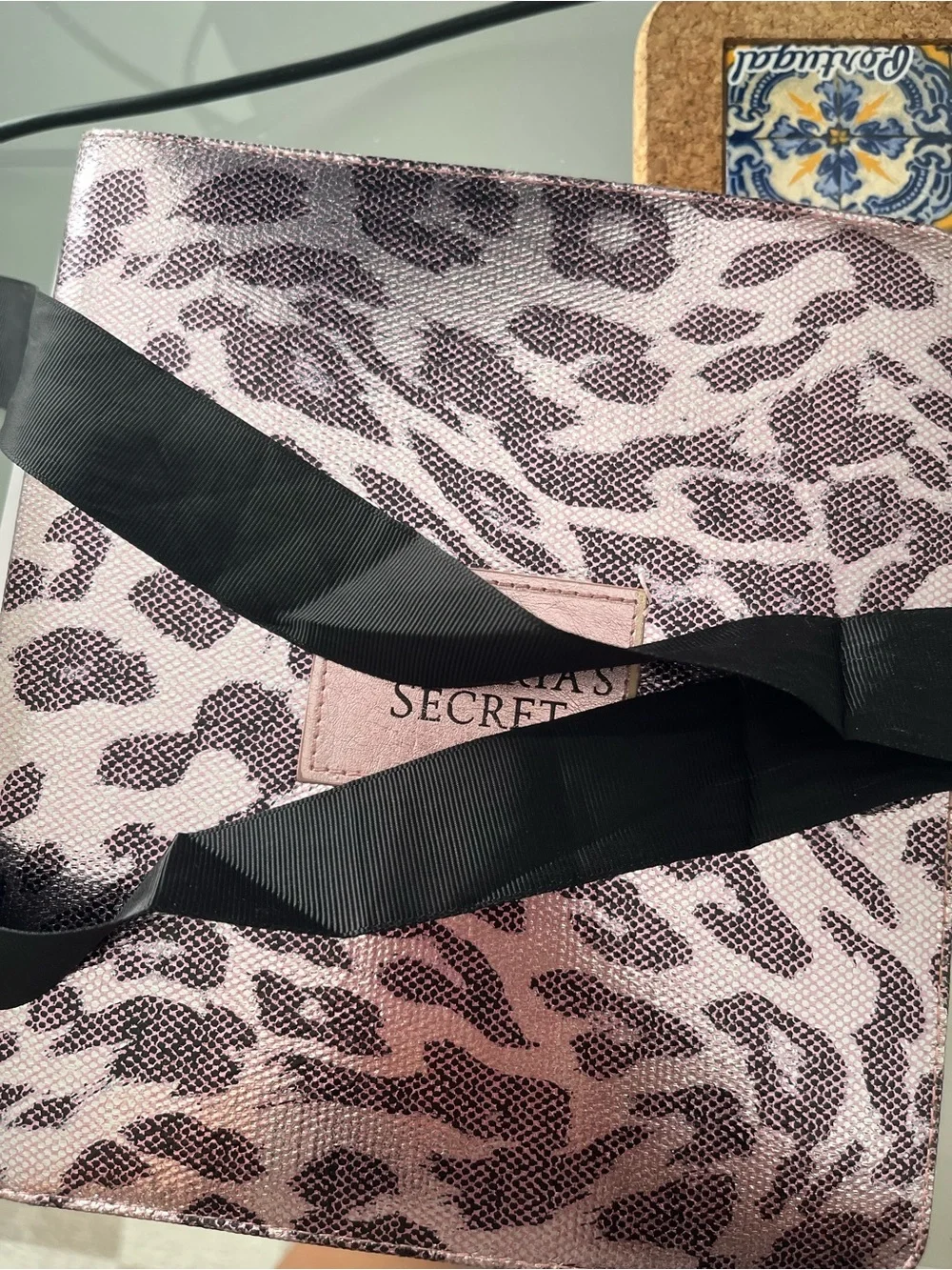 VICTORIA SECRET’S Vintage Pink Leopard Note Pad